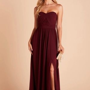 Birdie Grey size medium - Grace Convertible Dress - Cabernet
